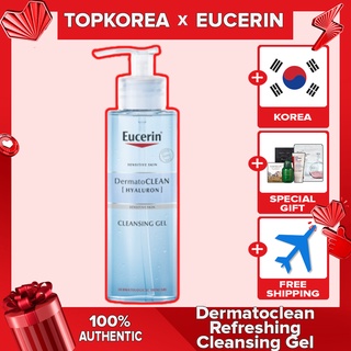 > Gel tẩy trang Eucerin Dermatoclean làm sạch sâu 200ml