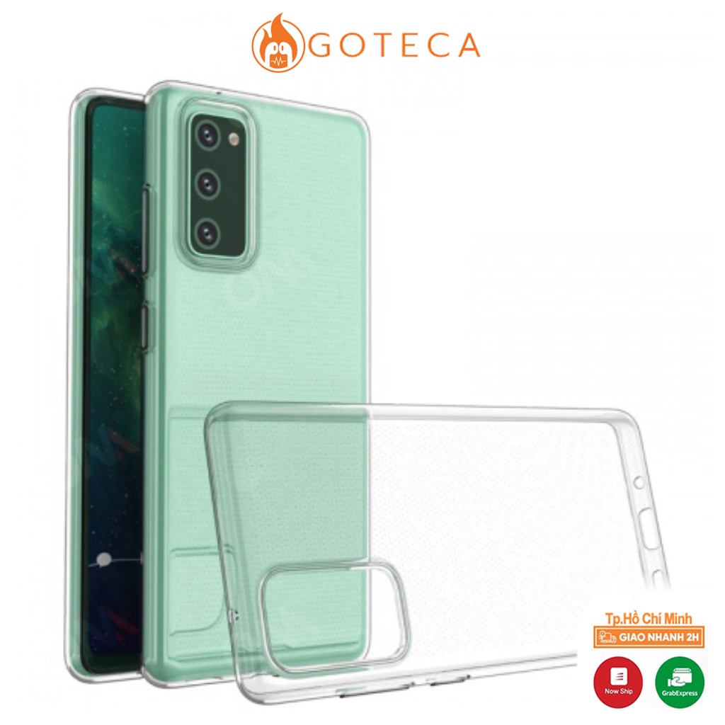 Ốp lưng Samsung S20 Fe Dẻo trong suốt- Loại Dày lâu ố vàng