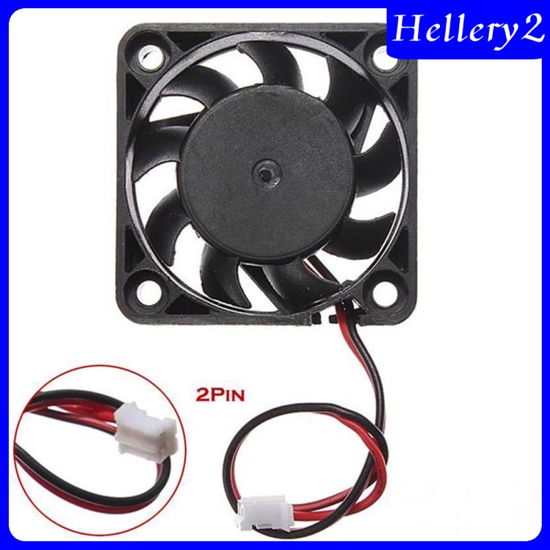 [HELLERY2] 4pieces 12V 2Pin 40mm Mini 4cm Fan Silent Computer Cooler Cooling Fan PC