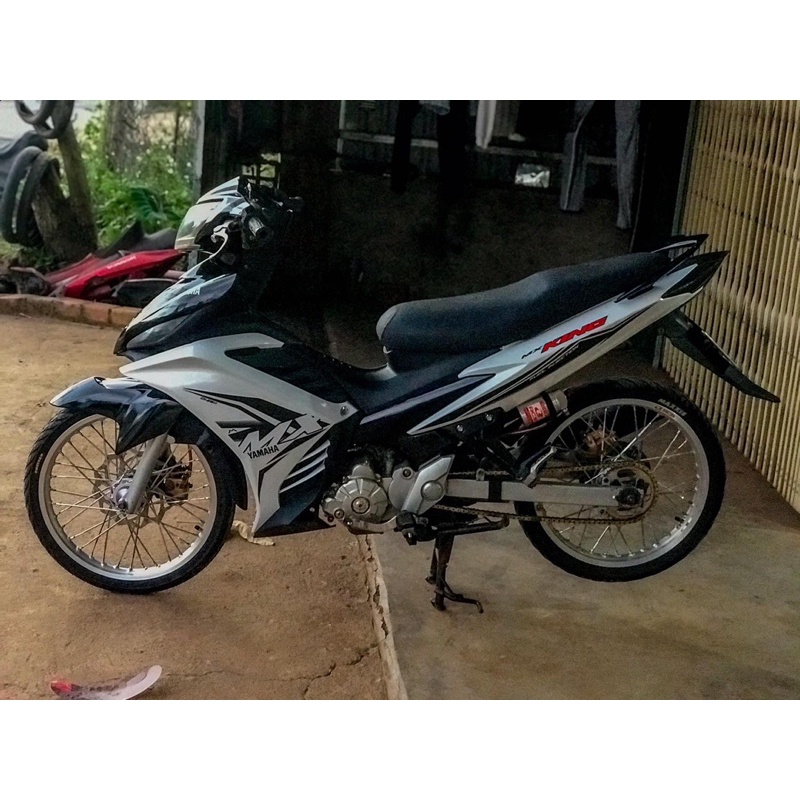 Tem xe ex 2011 MX trắng đen