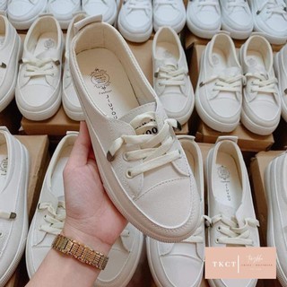 GIÀY NỮ TRẮNG slip on