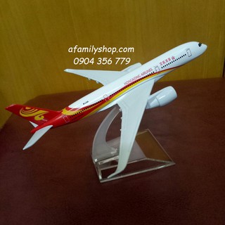 Mô hình máy bay tĩnh Hongkong Airlines 16cm