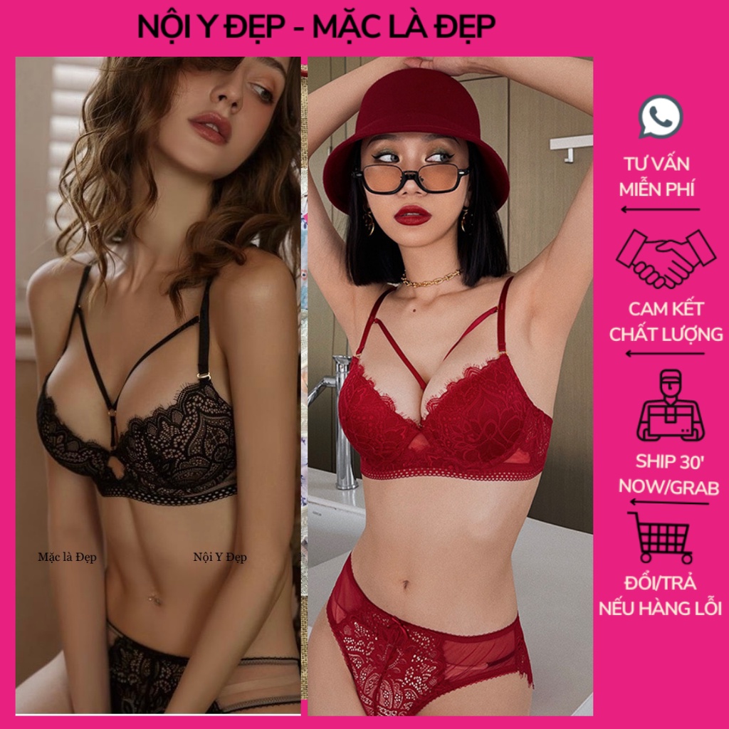 Bộ đồ lót ren dây nâng Đẹp NYD1311 tại Nội y Đẹp
