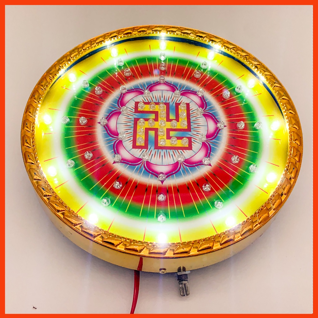 Hào quang led chữ vạn, hào quang phật giáo, Hào quan phật Như Lai Phật Tổ, Ba Vị Thánh, quan phật quan âm