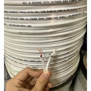 50M CÁP ĐỒNG TRỤC liền nguồn ENSOHO CCS [GIÁ SIÊU RẺ]