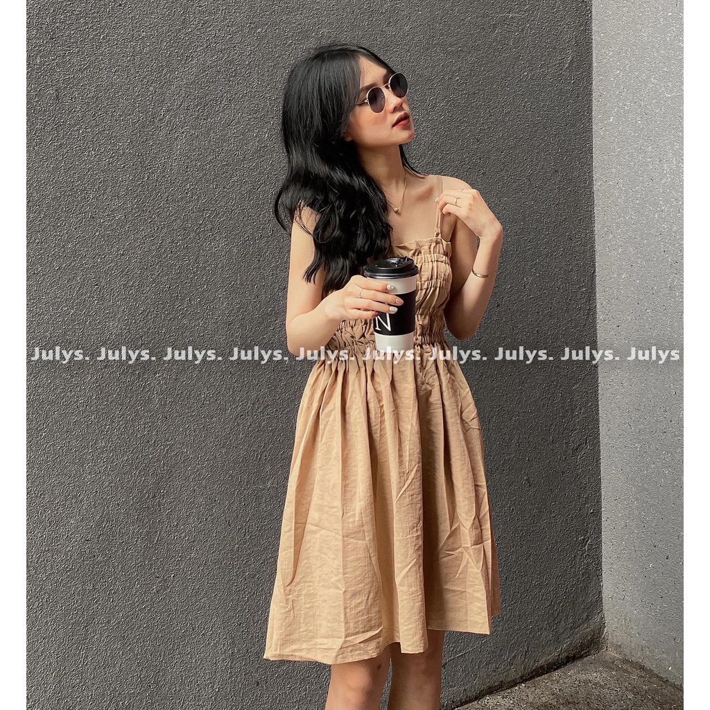 Váy hai dây thân chun co giãn