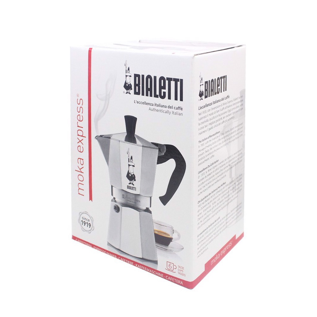 Bình pha cà phê Bialetti Moka 6 cup - 990001163/AP