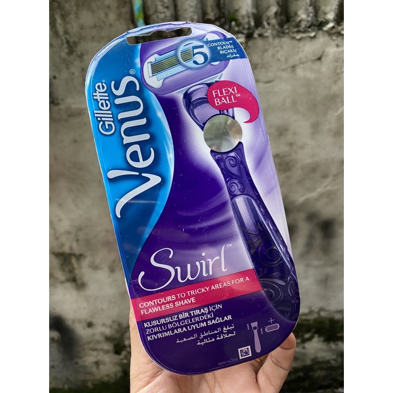 Dao cạo nữ Gillette Venus Swirl 5 lưỡiMade in Germany