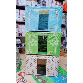 Hộp vải khung sắt giữ đồ