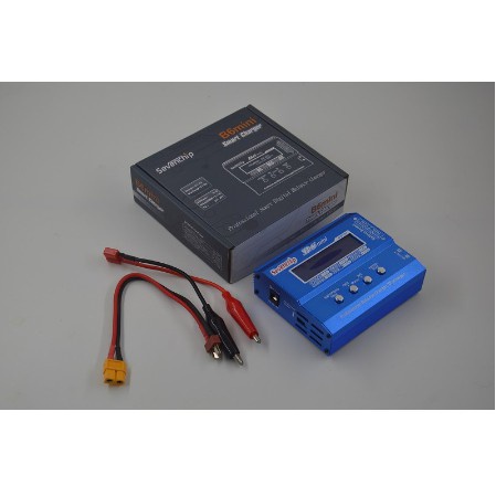 BỘ SẠC B6 MINI SEVENCHIP chính hãng cho đồ chơi RC cân bằng điện đo dung lượng, nội trở pin, ắc quy imax B6 mini 80W 5A