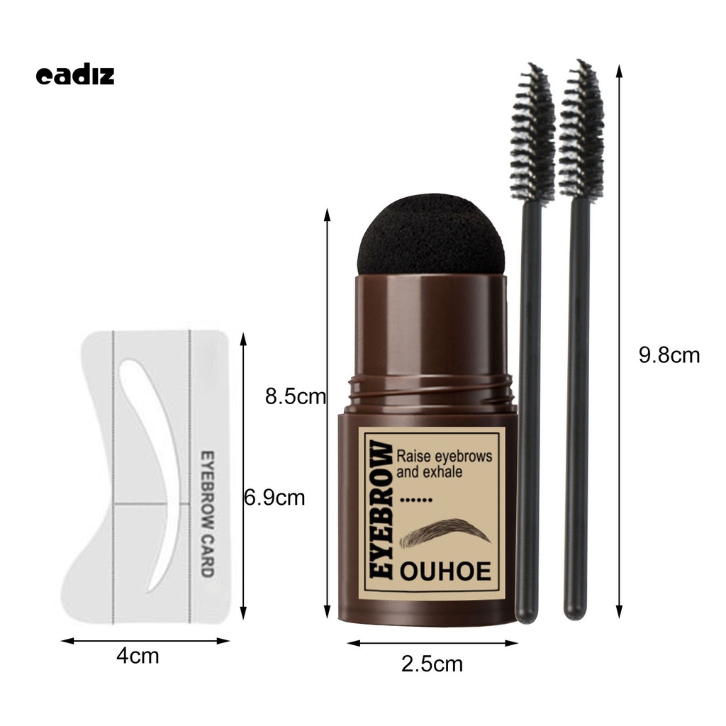 [Hàng mới về] Bộ Khuôn Và Phấn Tô Lông Mày Không Phai Lâu Trôi