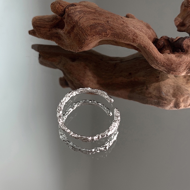 Nhẫn hở hợp kim thiết kế đơn giản có thể điều chỉnh kích cỡ