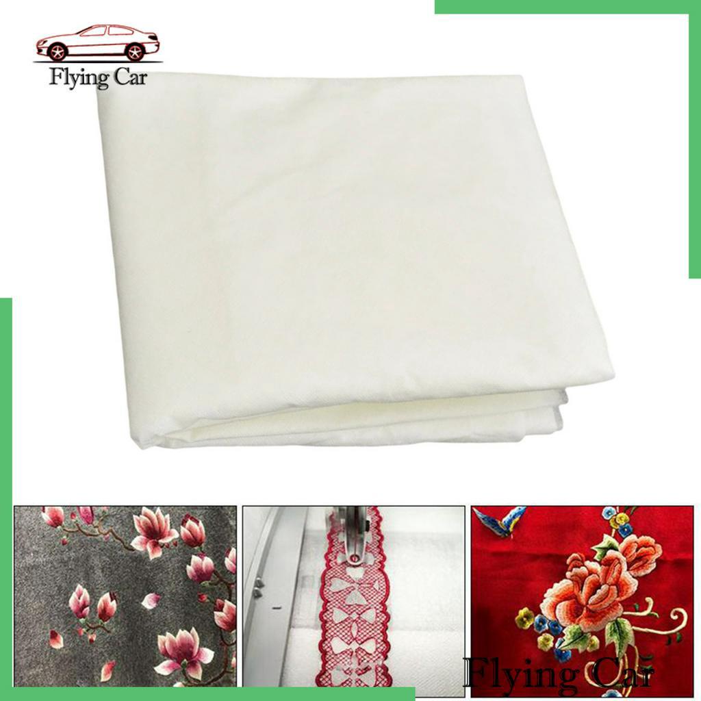 [Lzdjfmy2] Màng Thêu Hòa Tan Trong Nước Màu Trắng