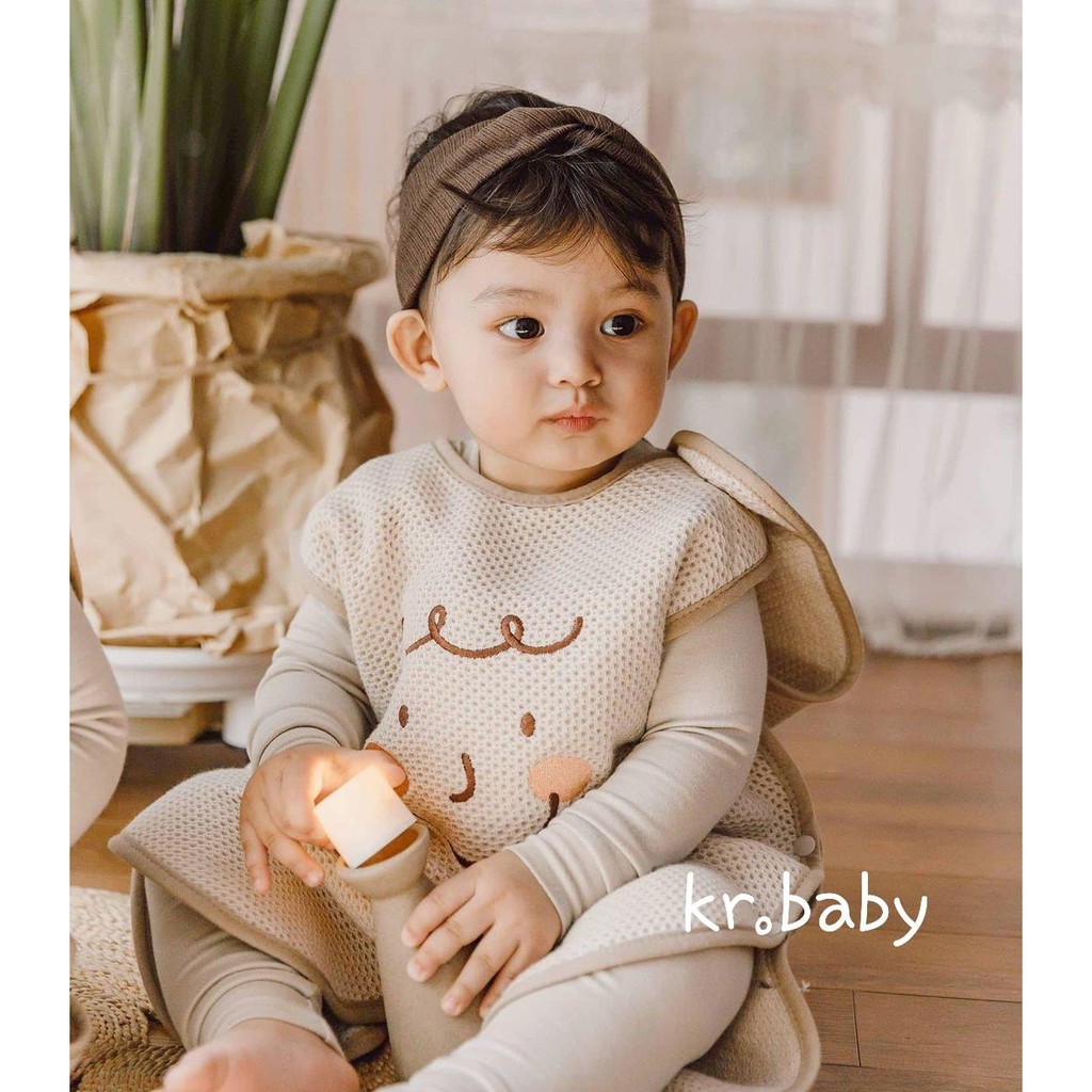 TÚI NGỦ ORGANIC THÊU 3D MADE IN KOREA