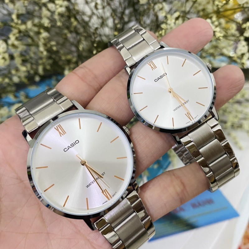Đồng hồ nam dây kim loại Casio Anh Khuê MTP-VT01D-7BUDF