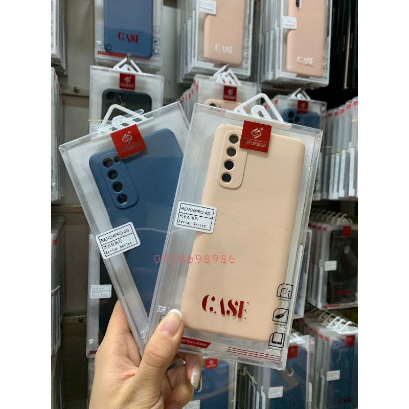 ốp lưng KT chống bẩn oppo reno 4 , reno 4 pro , reno 4 pro 4G , reno 2F bảo vệ cả cụm camera ( nhiều màu)