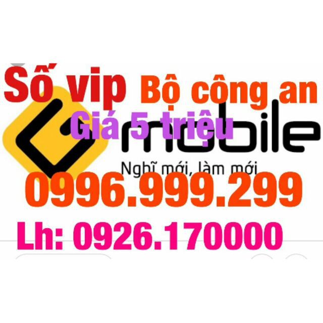 Sim số đẹp vip bộ công an