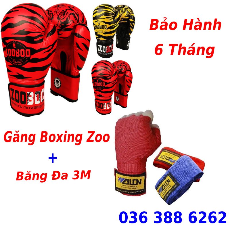 Găng Bao Tay Tập Võ Thuật Boxing Đấm Bốc Chính Hãng BN FIGHT- Găng Bao Tay Đấm Bốc Boxing Cao Cấp + Băng Đa Quấn Tay