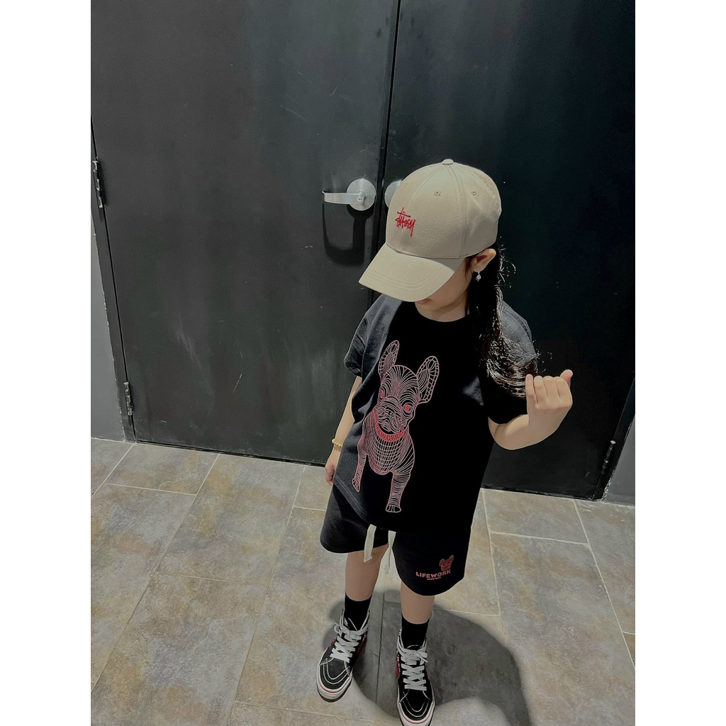 Set đồ LIFEWORK Chó Đỏ 2Bkids Fashion