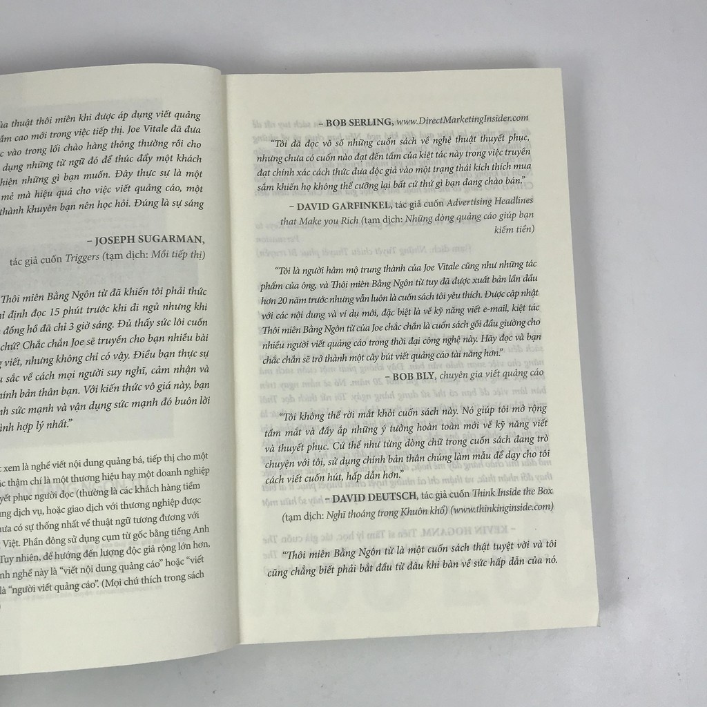 Sách - Thôi Miên Bằng Ngôn Từ - Joe Vitale (bìa đen) | BigBuy360 - bigbuy360.vn