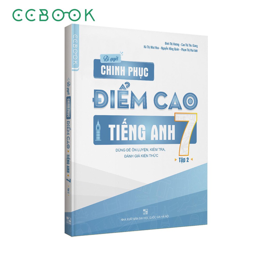 Sách - Combo chinh phục điểm cao TIẾNG ANH lớp 7