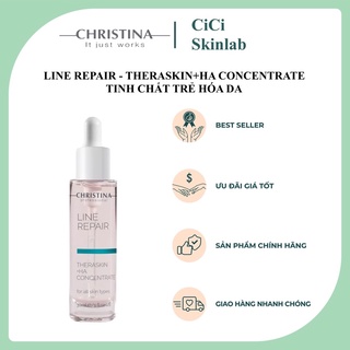 [Hàng Chính Hãng] Tinh chất cấp ẩm trẻ hoá da Line Repair - Theraskin+Ha Concentrate Christina