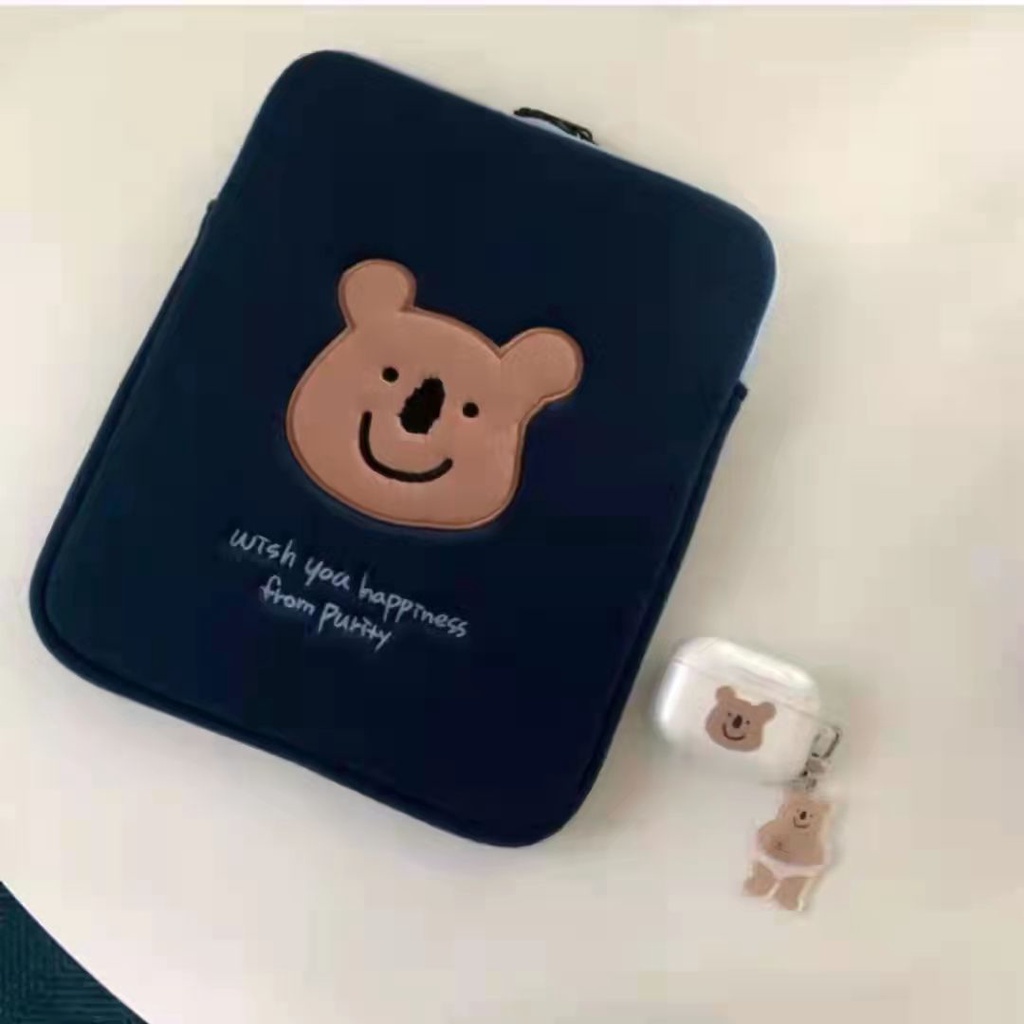Túi đựng ipad 13 inch 15 inch phong cách Hàn Quốc dễ thương
