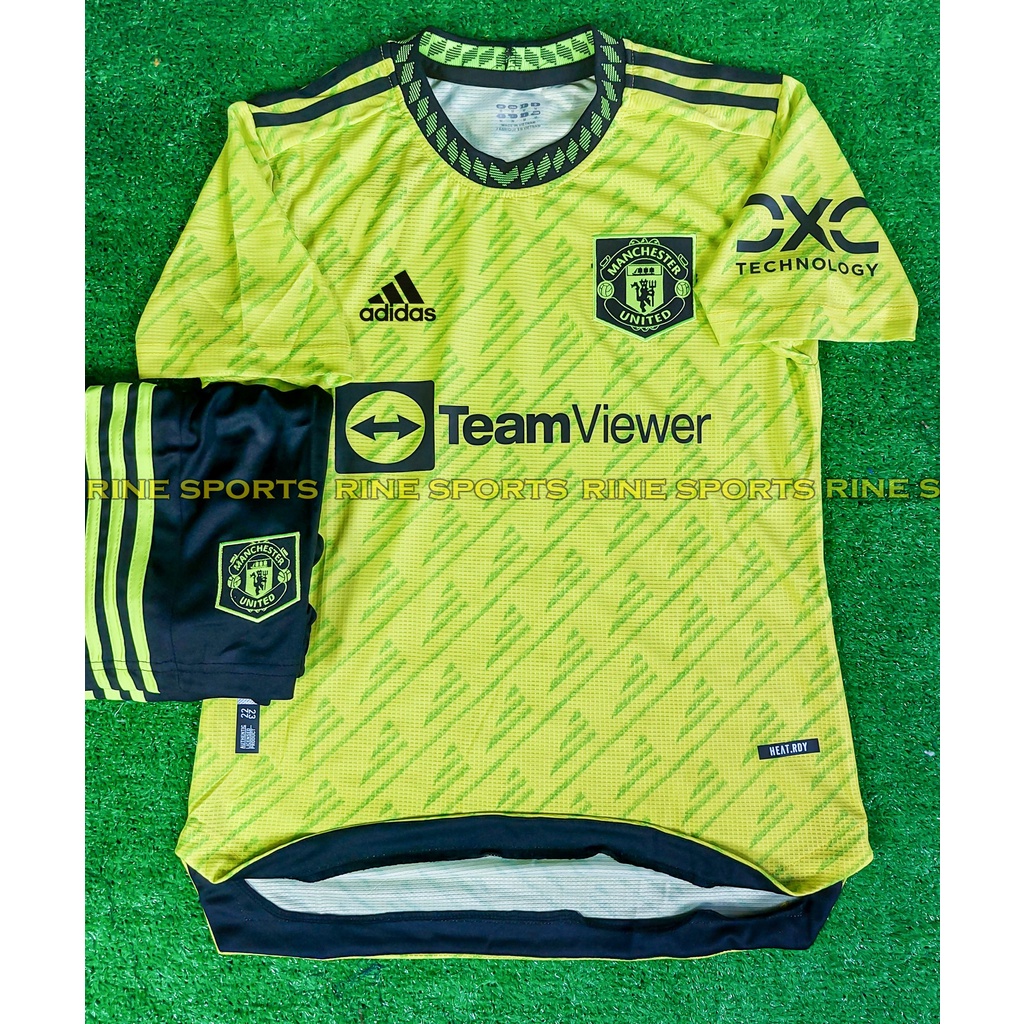 Bộ áo bóng đá Manchester United sân khách hàng Thailand 2022 – 2023 chuẩn thi đấu 99%