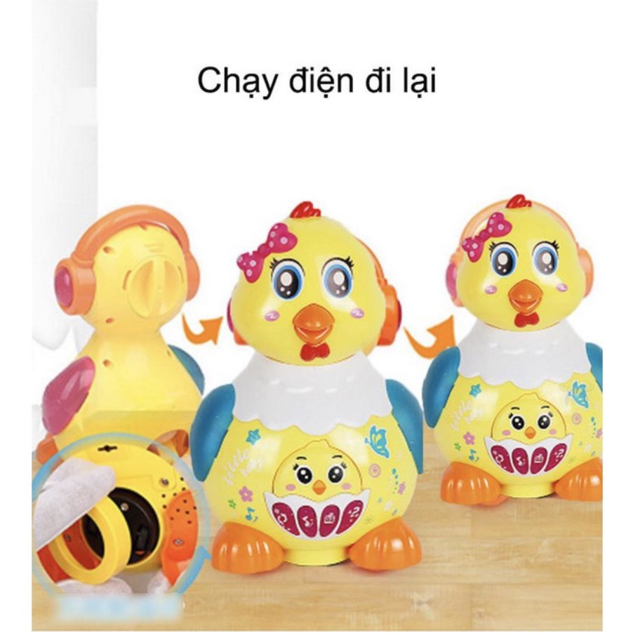 Mẹ Gà Vui Nhộn đẻ trứng vàng chạy pin - Mama Chicken Toys