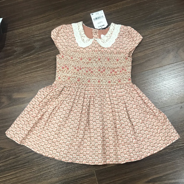 Váy smock bé gái Next uk siêu xinh giá sale