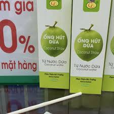Ống hút làm từ Dừa