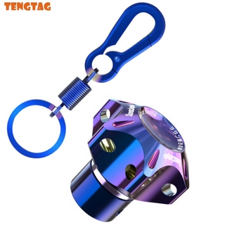 Móc Khóa Hình Lục Giác Bằng Titan