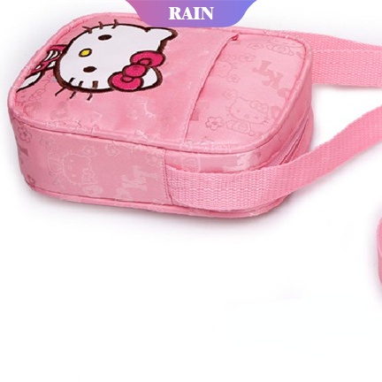 Túi Đeo Vai Đựng Điện Thoại Hình Hoạt Hình Sanrio Hello Kitty Thời Trang Cho Bé Gái [RAIN]