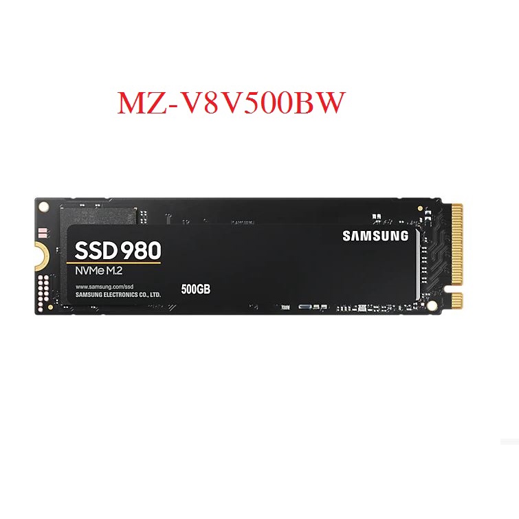 Ổ cứng SSD 500GB Samsung 980 MZ-V8V500BW (PCIe Gen 3.0 x4, NVMe 1.4 ) Hàng Chính Hãng