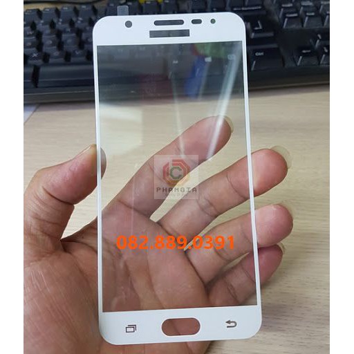 Kính cường lực Samsung J1 2016 full màn, full keo, không li ti