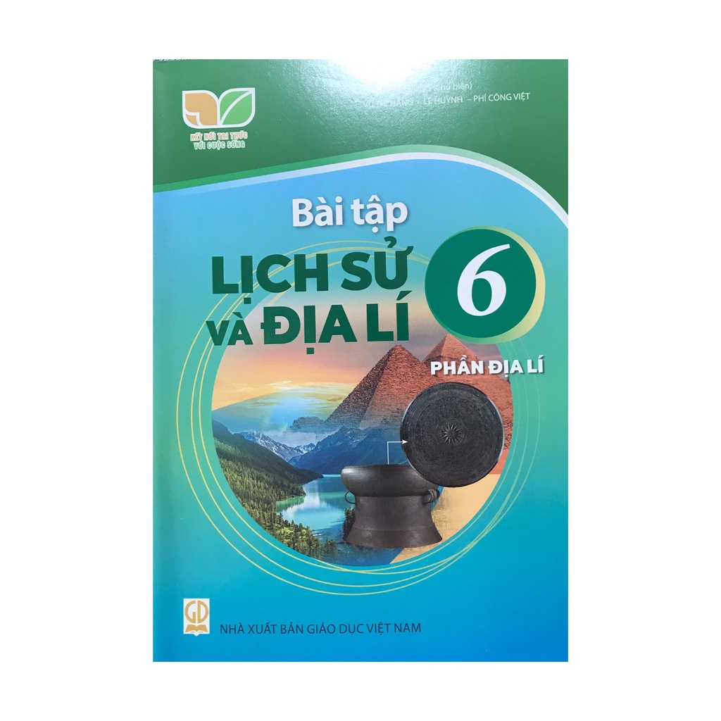 Sách - Bài tập lịch sử và địa lí 6 phần địa lí    Kết nối tri thức với cuộc sống + Bán kèm 1 quyển Bé tập tô màu