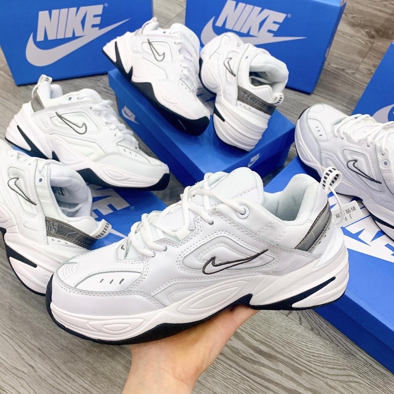 GIÀY THỂ THAO SNEAKER M2K GÓT ĐEN, M2K GÓT CAM ẢNH THẬT TỰ CHỤP SC 1:1 +FREESHIP