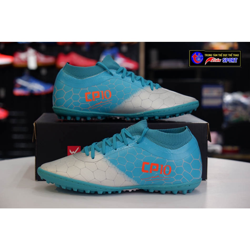 Giày đá bóng WIKA CP10 KID - XANH DA(size32-38)