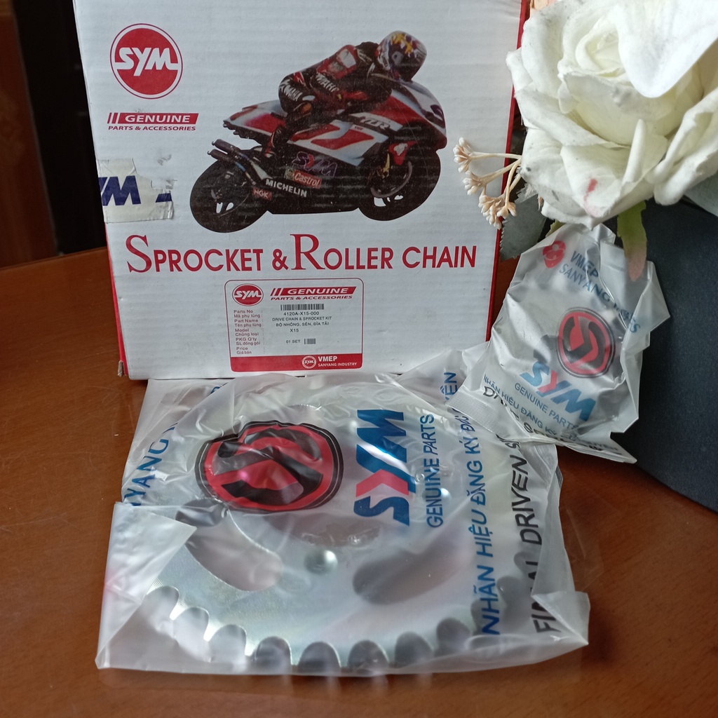 Nhông xích Angle hi, Angle 80, nhông xích sym xe đời cũ, angela 50