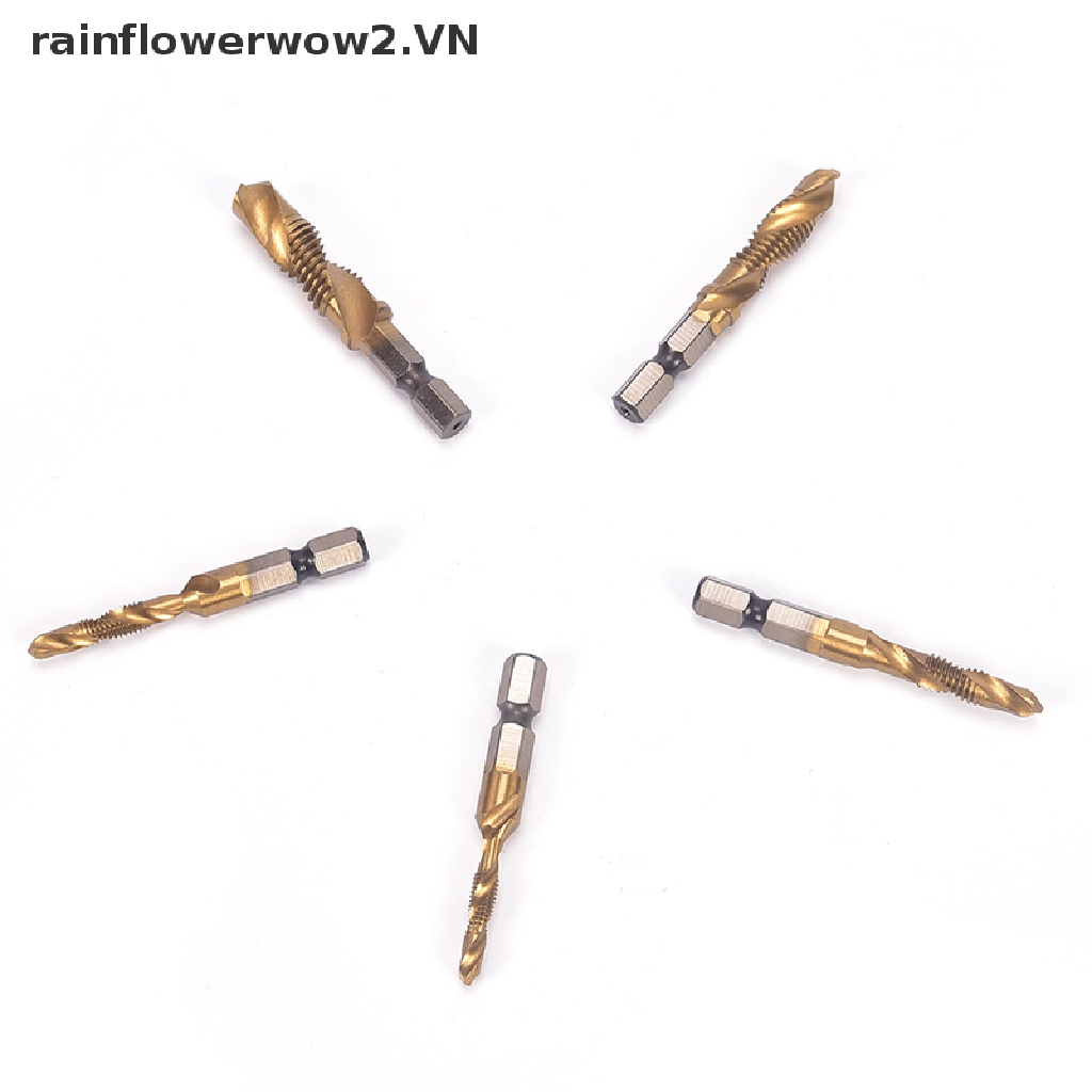 Bộ Mũi Khoan M3-M10 HSS Mạ Titan Chuyên Dụng