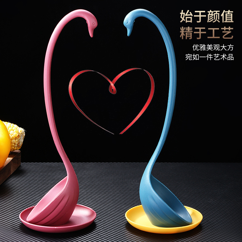 Muỗng Múc Canh Hình Thiên Nga Sáng Tạo Độc Đáo