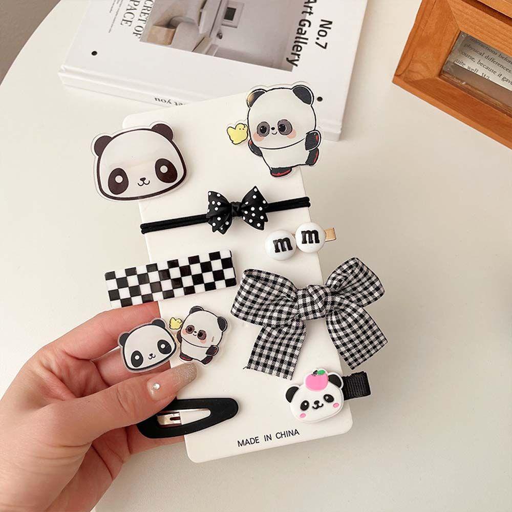 Set 9 Kẹp Tóc Nơ Xinh Xắn Dành Cho Nữ