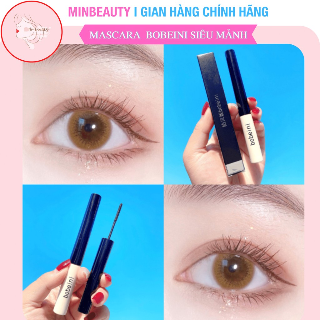 Mascara Siêu Mảnh Tơi Mi Bobeini Skinny Microcara Vỏ màu trắng