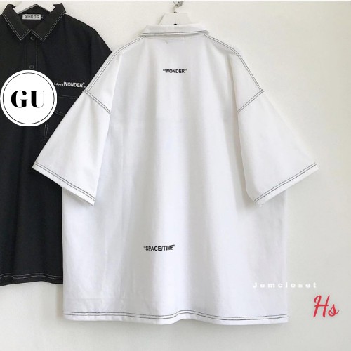 [Có Ảnh Thật Và Video] Áo Thun Polo Đầu Bò Wonder Chất Liệu Su Cực Mát Hot Trend GU Store