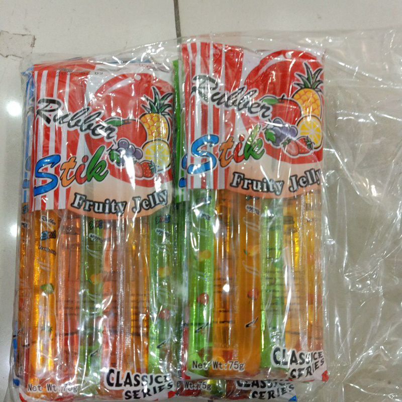 10 gói thạch que trái cây