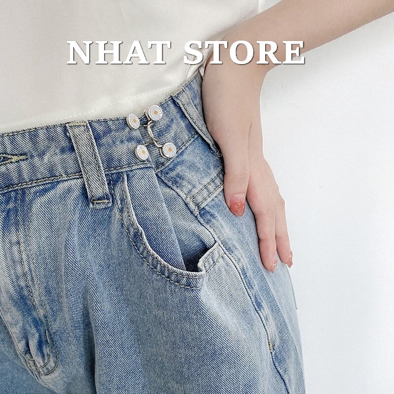 Bộ Nút bấm điều chỉnh bóp eo quần, chân váy 1 bộ 1 bên