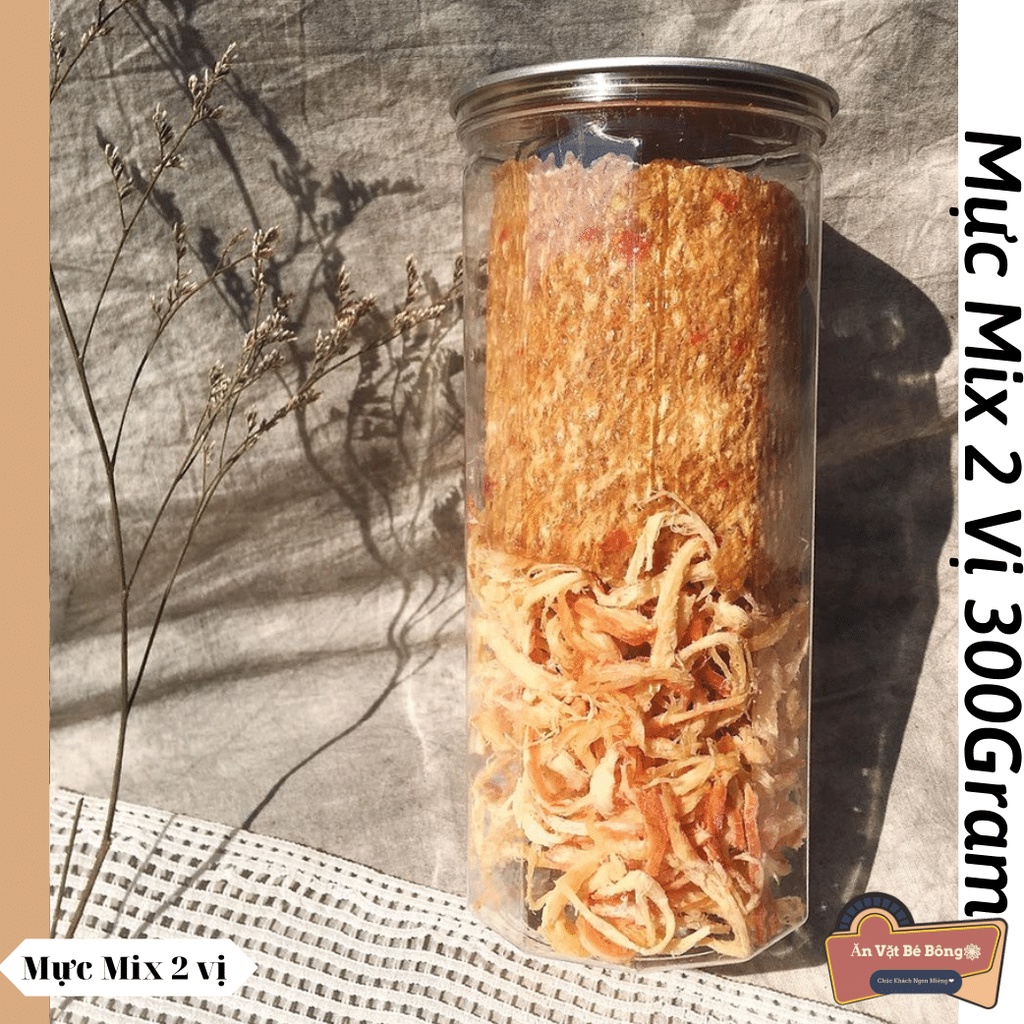 Mực mix 2 vị hấp dừa, tẩm cay ăn vặt 250gram Freeship | BigBuy360 - bigbuy360.vn