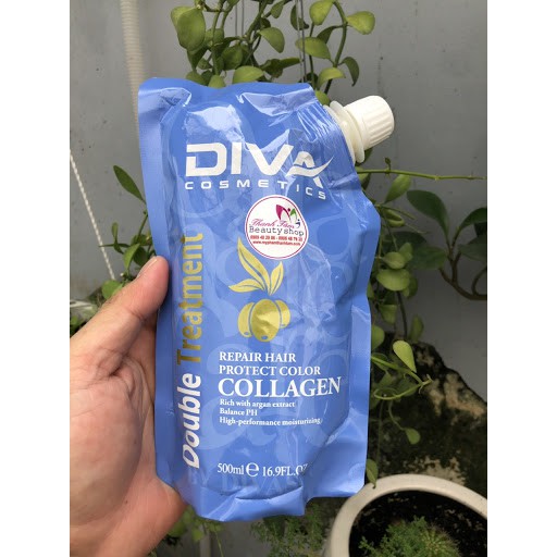 DẦU HẤP PHỤC HỒI COLLAGEN DIVA 500ml | BigBuy360 - bigbuy360.vn