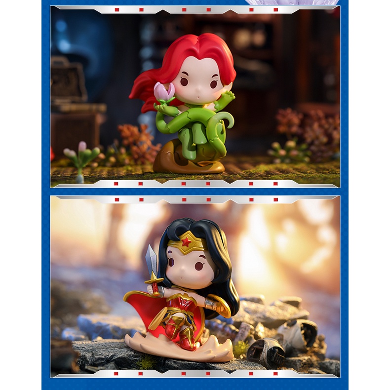 Pop mart popmart Nghệ Thuật dc justice League series Siêu Nhân Mù