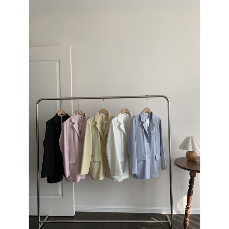 933 ÁO BLAZER HAI CÚC DỌC DÀI TAY | BigBuy360 - bigbuy360.vn